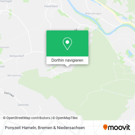 Ponyzeit Hameln Karte