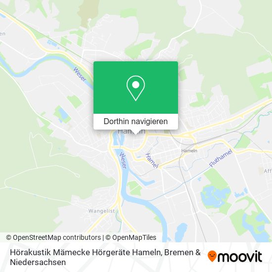 Hörakustik Mämecke Hörgeräte Hameln Karte