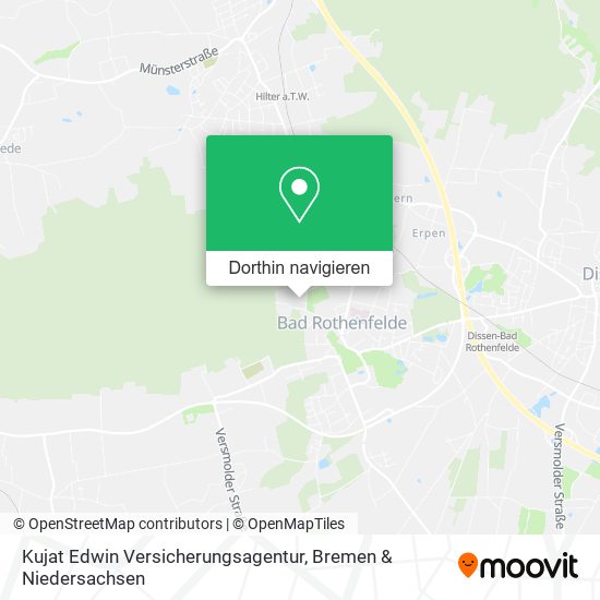 Kujat Edwin Versicherungsagentur Karte
