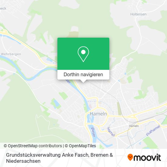 Grundstücksverwaltung Anke Fasch Karte