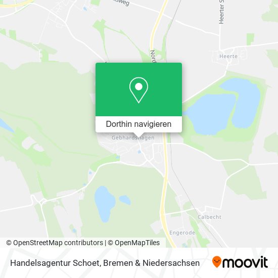 Handelsagentur Schoet Karte