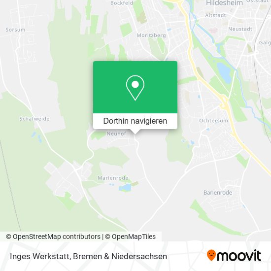 Inges Werkstatt Karte