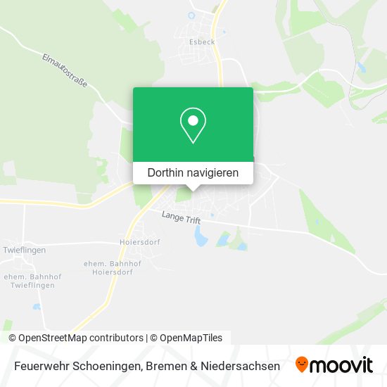 Feuerwehr Schoeningen Karte