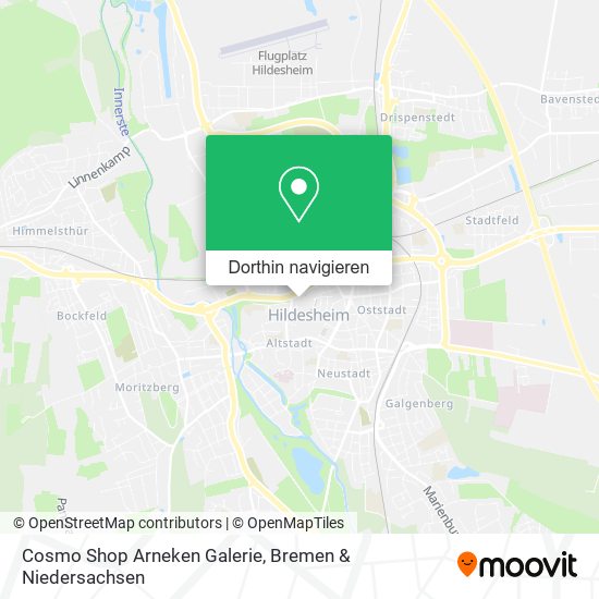 Cosmo Shop Arneken Galerie Karte