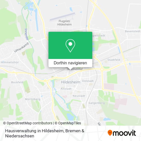 Hausverwaltung in Hildesheim Karte