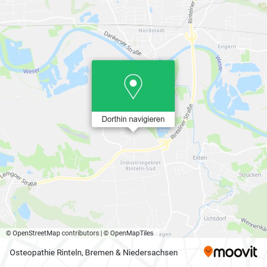 Osteopathie Rinteln Karte