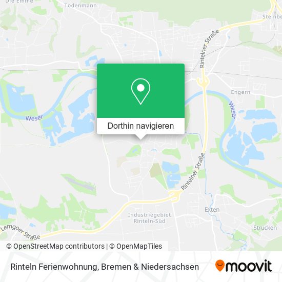 Rinteln Ferienwohnung Karte