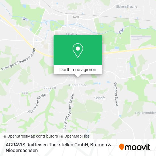 AGRAVIS Raiffeisen Tankstellen GmbH Karte
