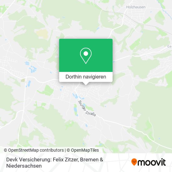 Devk Versicherung: Felix Zitzer Karte