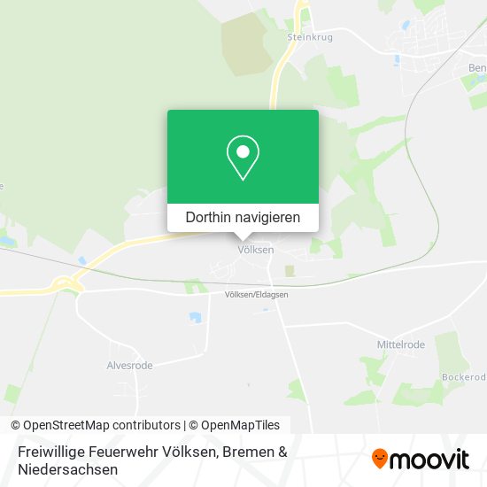 Freiwillige Feuerwehr Völksen Karte