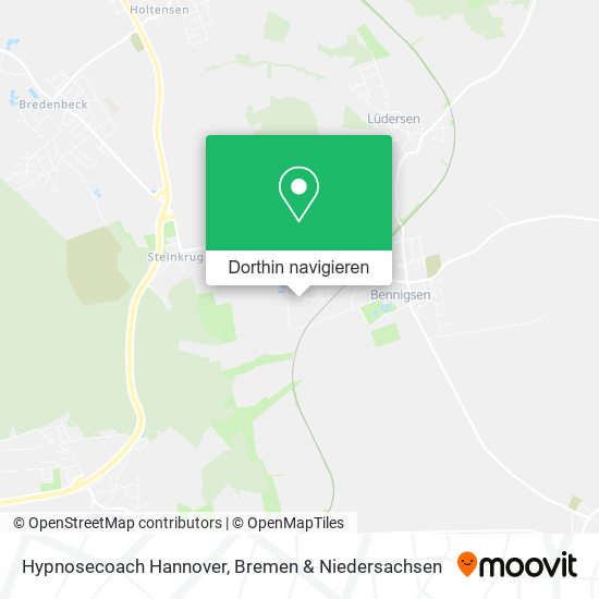 Hypnosecoach Hannover Karte