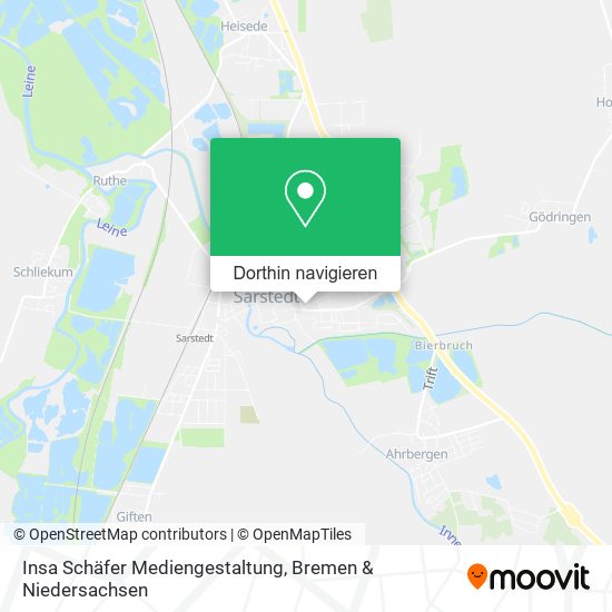 Insa Schäfer Mediengestaltung Karte