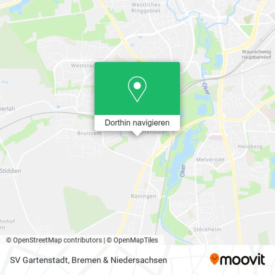 SV Gartenstadt Karte