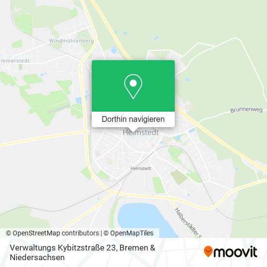 Verwaltungs Kybitzstraße 23 Karte