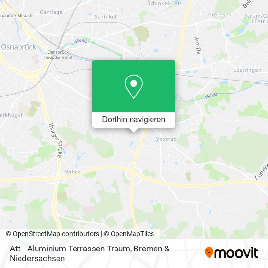 Att - Aluminium Terrassen Traum Karte