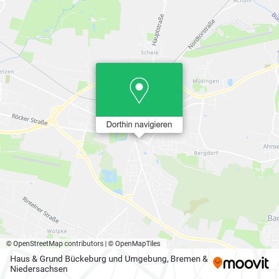 Haus & Grund Bückeburg und Umgebung Karte