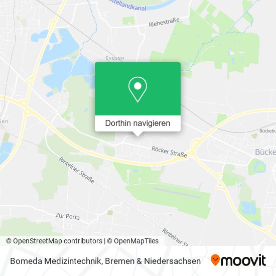 Bomeda Medizintechnik Karte