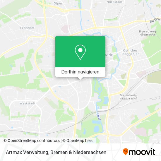 Artmax Verwaltung Karte