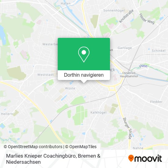 Marlies Knieper Coachingbüro Karte