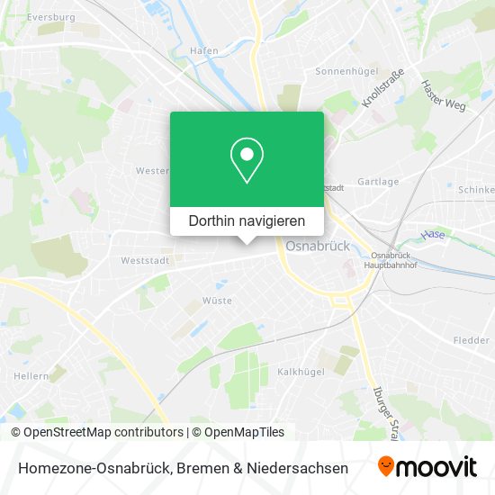 Homezone-Osnabrück Karte