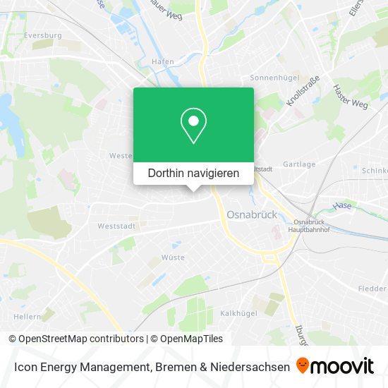 Icon Energy Management Karte