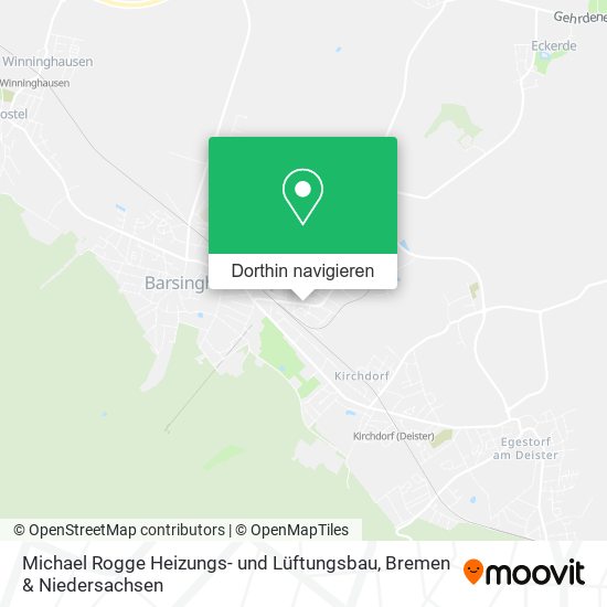 Michael Rogge Heizungs- und Lüftungsbau Karte
