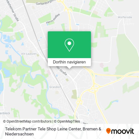 Telekom Partner Tele Shop Leine Center Karte