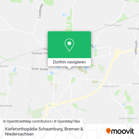 Kieferorthopädie Schaumburg Karte