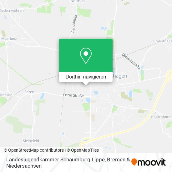 Landesjugendkammer Schaumburg Lippe Karte