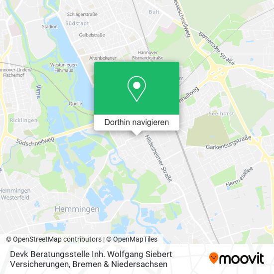 Devk Beratungsstelle Inh. Wolfgang Siebert Versicherungen Karte