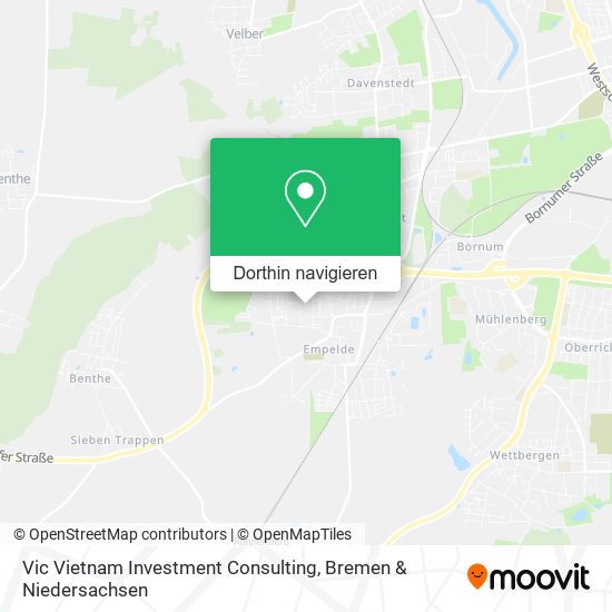 Vic Vietnam Investment Consulting Karte