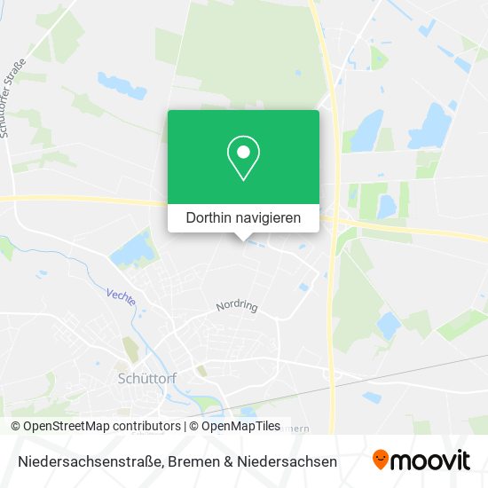 Niedersachsenstraße Karte