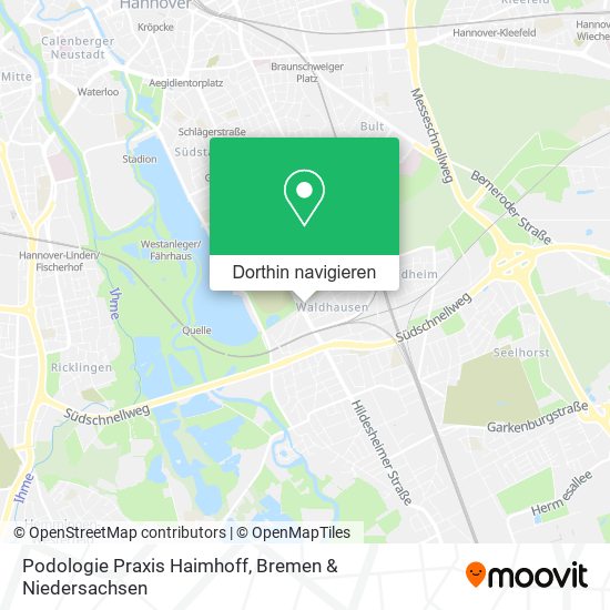 Podologie Praxis Haimhoff Karte