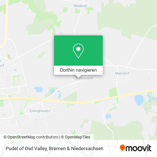 Pudel of Owl Valley Karte