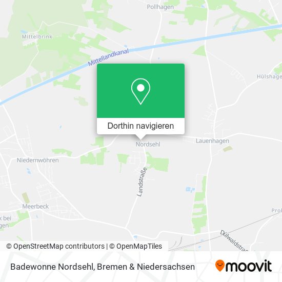 Badewonne Nordsehl Karte