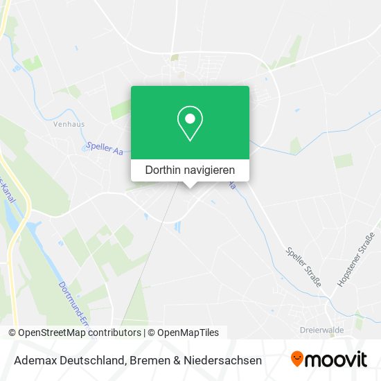 Ademax Deutschland Karte