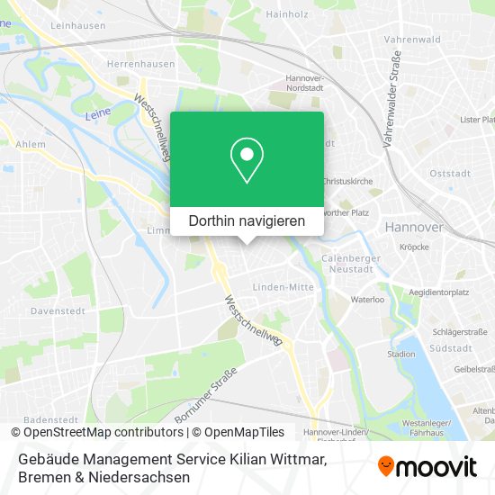Gebäude Management Service Kilian Wittmar Karte