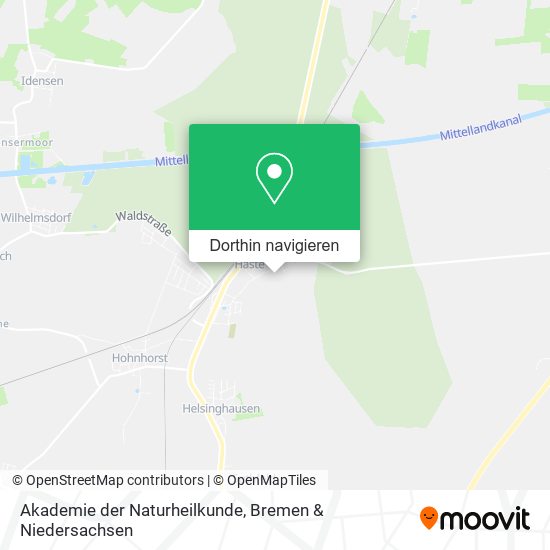 Akademie der Naturheilkunde Karte