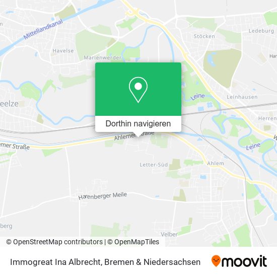 Immogreat Ina Albrecht Karte