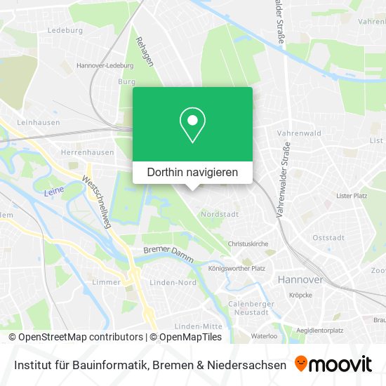 Institut für Bauinformatik Karte