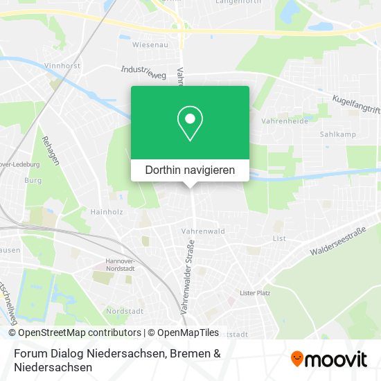 Forum Dialog Niedersachsen Karte