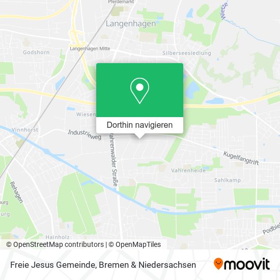 Freie Jesus Gemeinde Karte