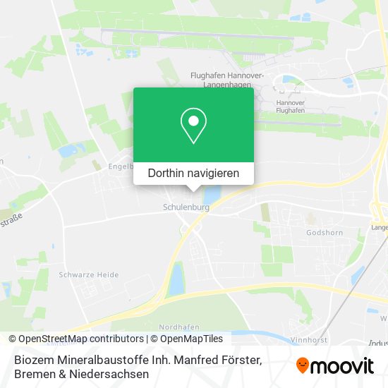Biozem Mineralbaustoffe Inh. Manfred Förster Karte