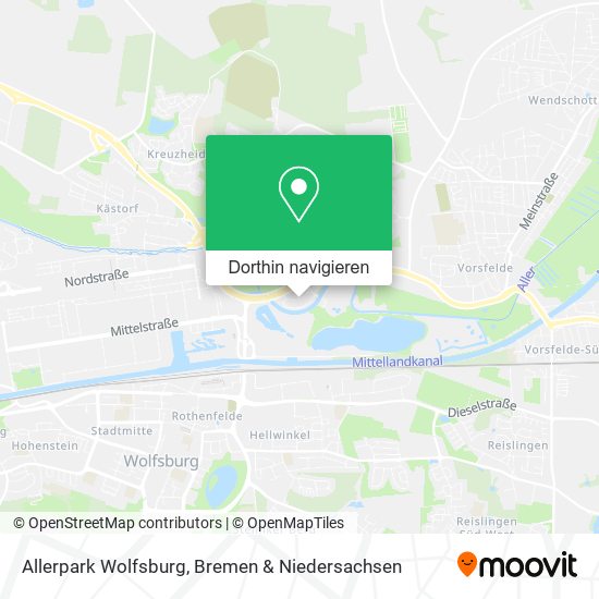 Allerpark Wolfsburg Karte