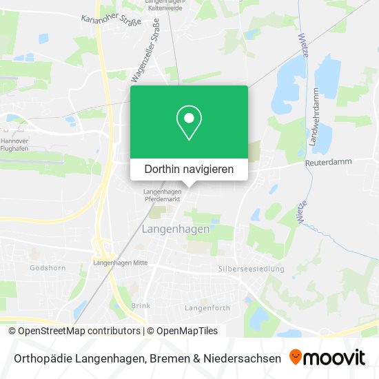 Orthopädie Langenhagen Karte