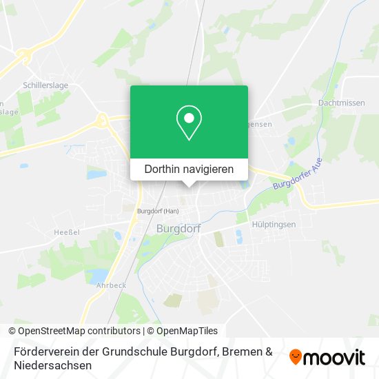 Förderverein der Grundschule Burgdorf Karte