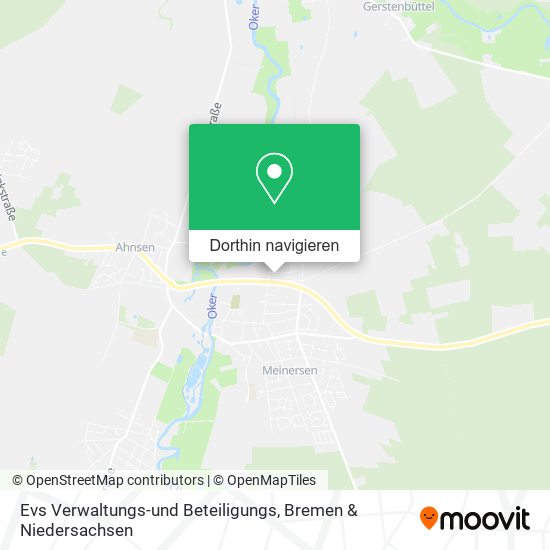 Evs Verwaltungs-und Beteiligungs Karte