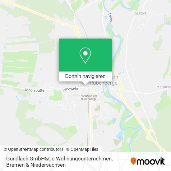 Gundlach GmbH&Co Wohnungsunternehmen Karte