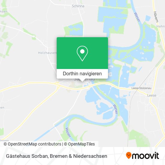 Gästehaus Sorban Karte