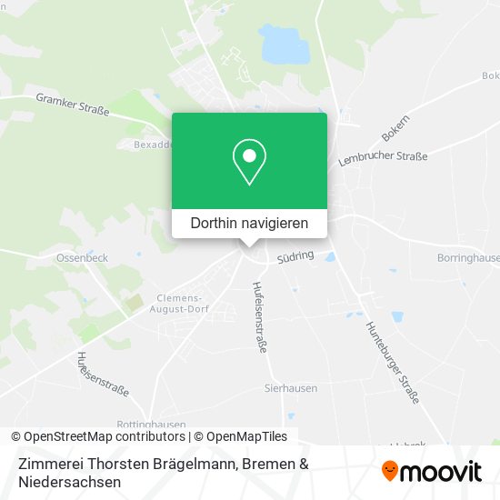 Zimmerei Thorsten Brägelmann Karte